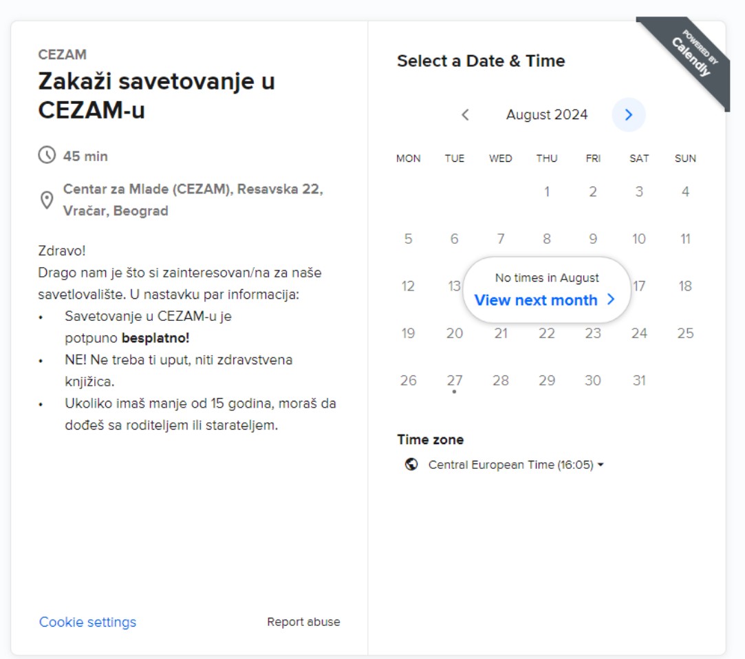 Zakazivanje compressed