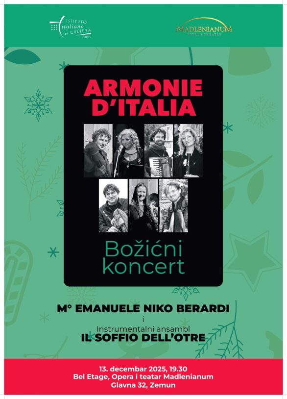 Božićni koncert u Madlenianumu