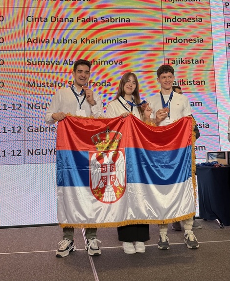 Andrej Drobnjaković i Aleksandar Vukojević predstavljali Srbiju na STEMCO olimpijadi u Singapuru