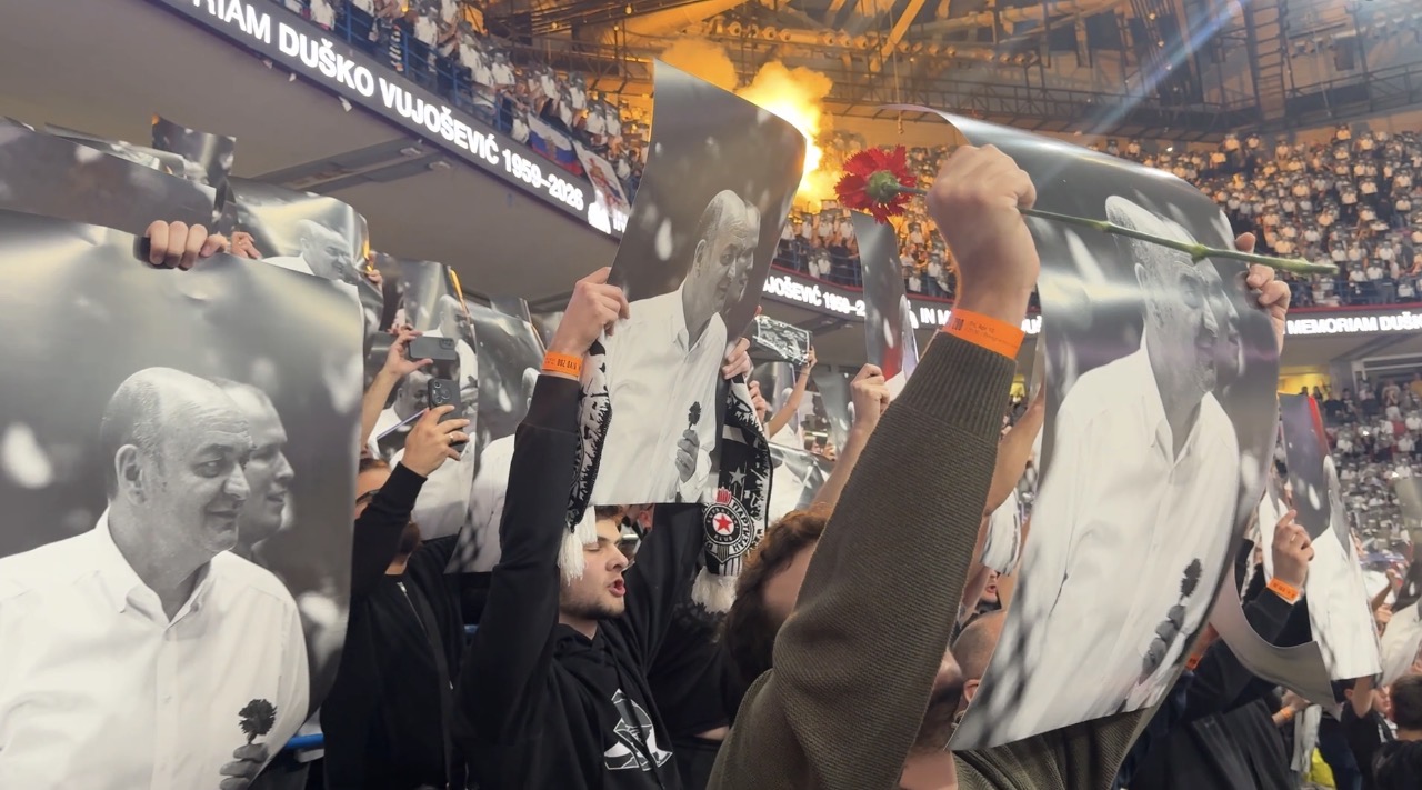 Duško Vujošević i uplakana Arena njegovih Partizanovaca