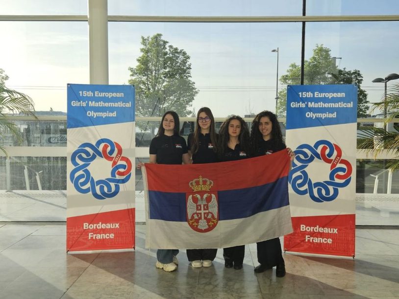 Tri medalje za Srbiju na Evropskoj matematičkoj olimpijadi za devojke 2026