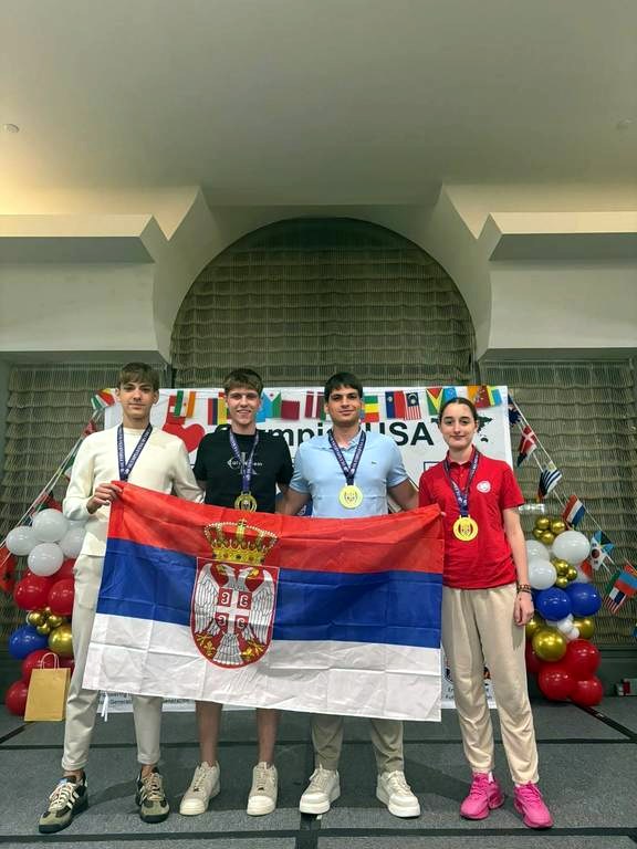 Tri zlata i jedna bronza za Srbiju na olimpijadi matematike u SAD 1 Tri zlata i jedna bronza za Srbiju na olimpijadi matematike u SAD