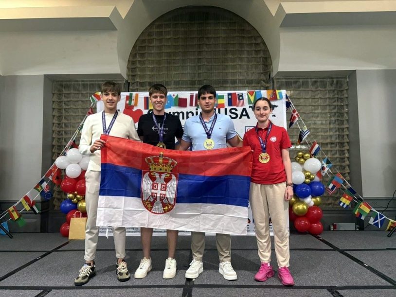 Tri zlata i jedna bronza za Srbiju na olimpijadi matematike u SAD