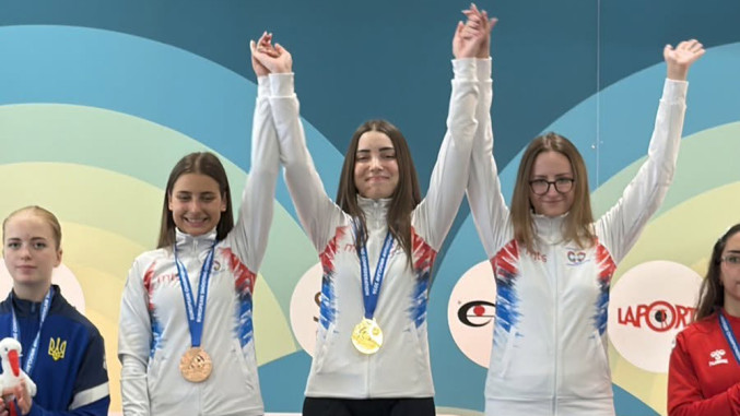 Anđelija Stevanović oborila seniorski i juniorski evropski rekord u streljaštvu 1 Anđelija Stevanović oborila seniorski i juniorski evropski rekord